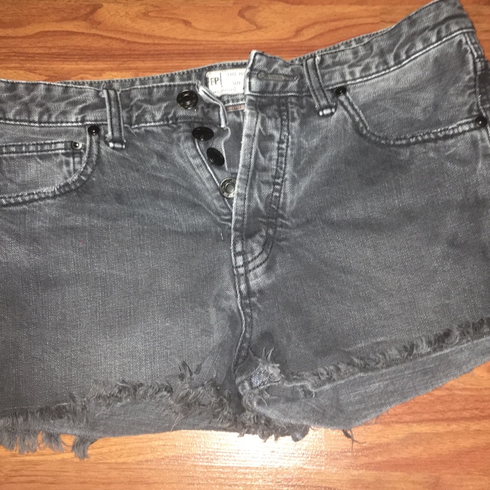 Black free people shorts